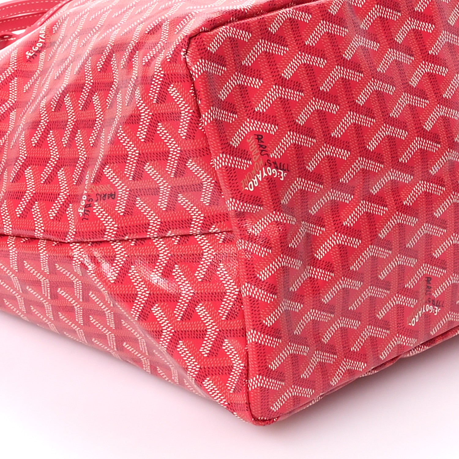 Goyard Goyardine Floral Fantasy Saint Louis GM Fuchsia 9 of 10