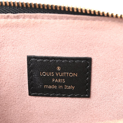 Louis Vuitton Lambskin Embossed Monogram Coussin PM Black 6 of 10