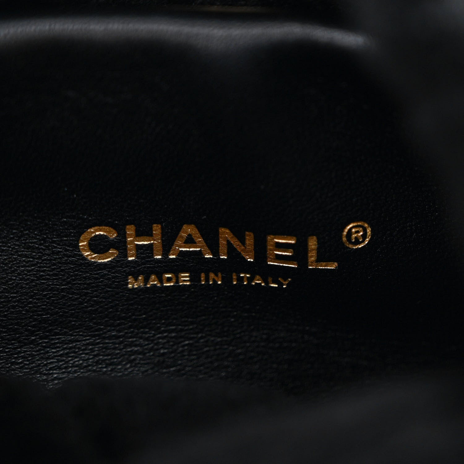 Chanel Lambskin Shearling Quilted CC Backpack Black 6 of 9