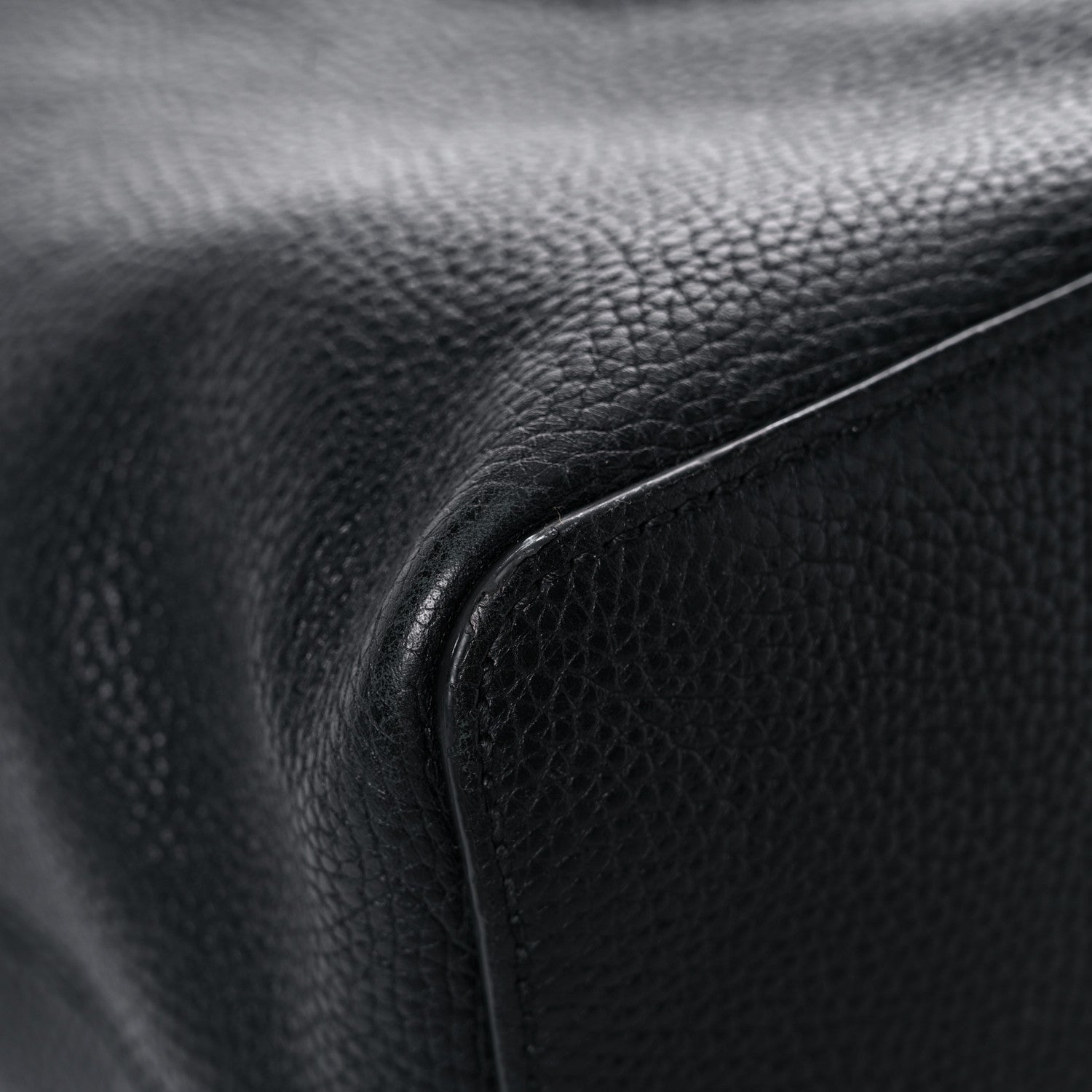 Gucci Pebbled Calfskin Large Soho Hobo Black 8 of 20