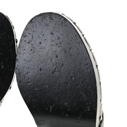 Hermes Calfskin Calya Mules 38 Black 9 of 13