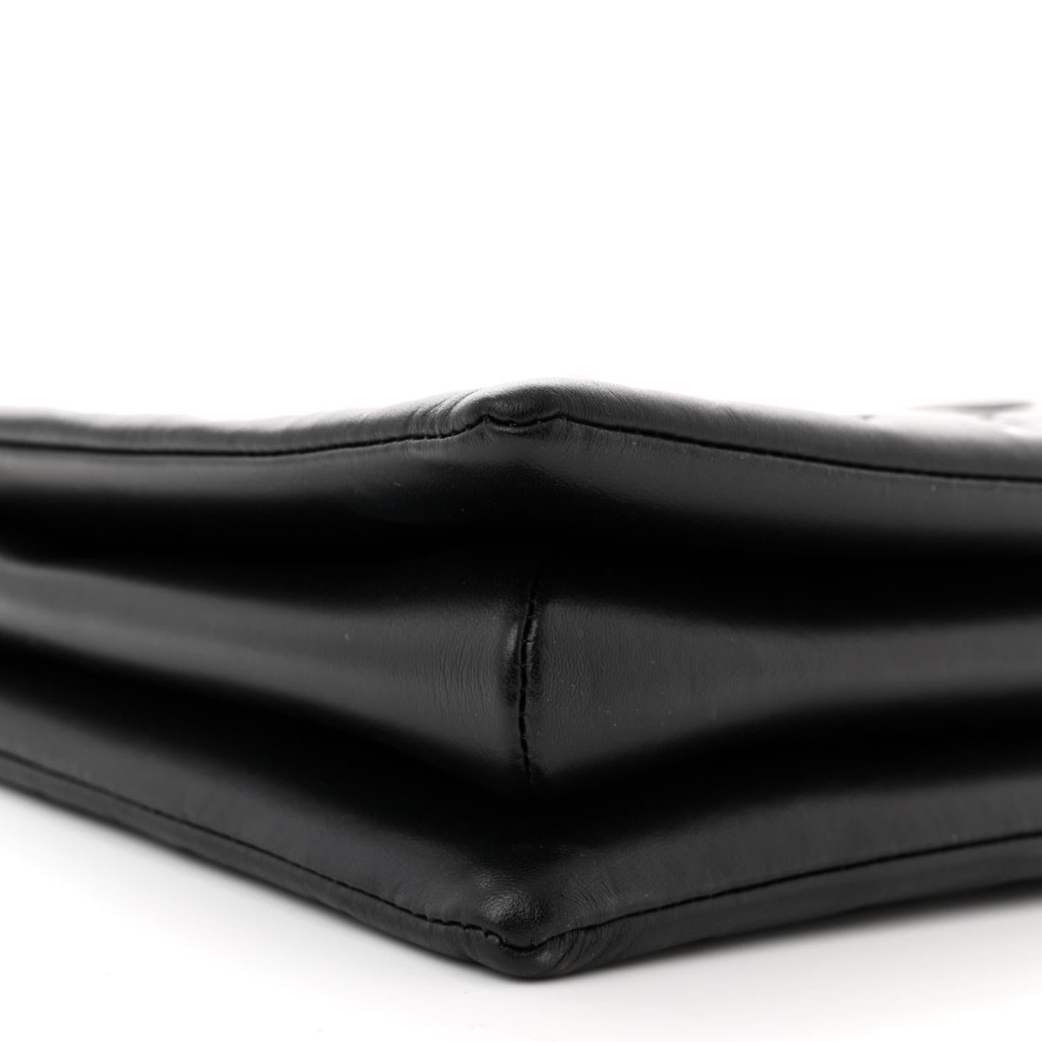 Louis Vuitton Lambskin Embossed Monogram Coussin MM Black 8 of 9