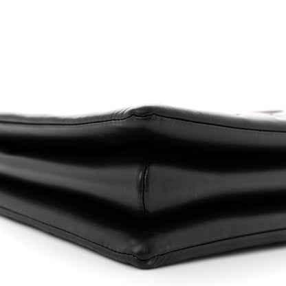 Louis Vuitton Lambskin Embossed Monogram Coussin MM Black 8 of 9