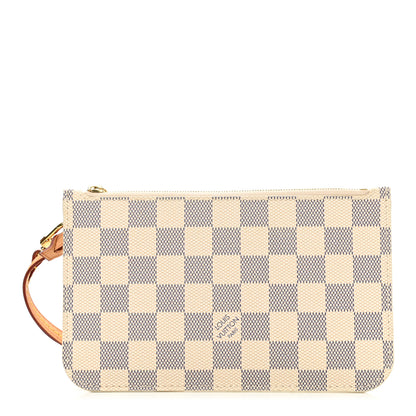 Louis Vuitton Damier Azur Neverfull PM Pochette 1 of 7