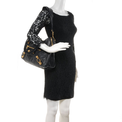 Balenciaga Agneau Giant 21 Gold Hardware City Black 2 of 7