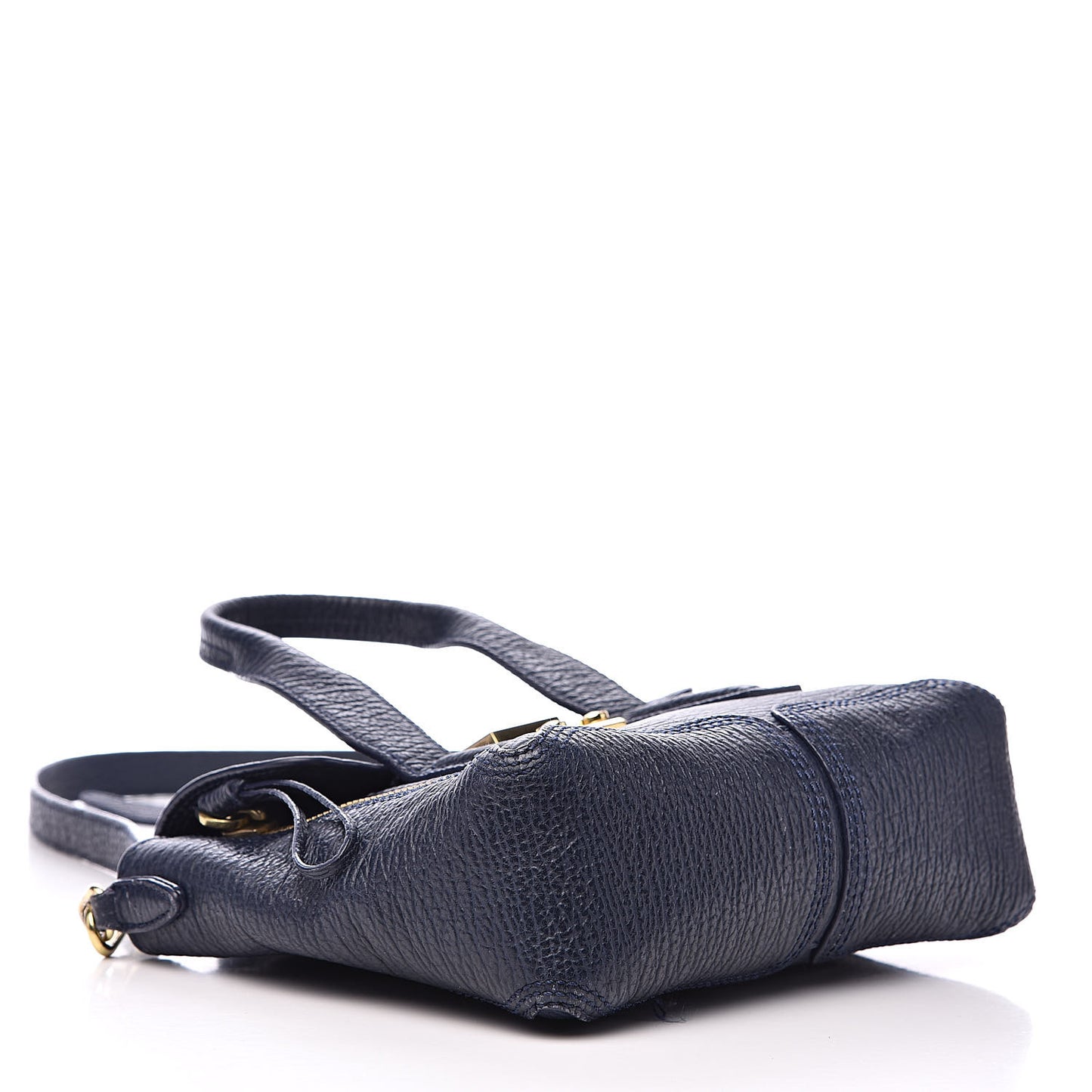 3.1 Textured Calfskin Mini Pashli Satchel Ink