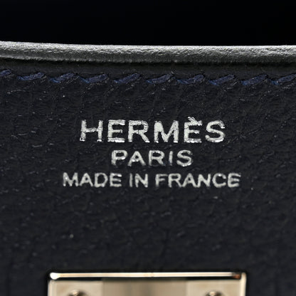 Hermes Togo Birkin 25 Bleu Nuit 6 of 13