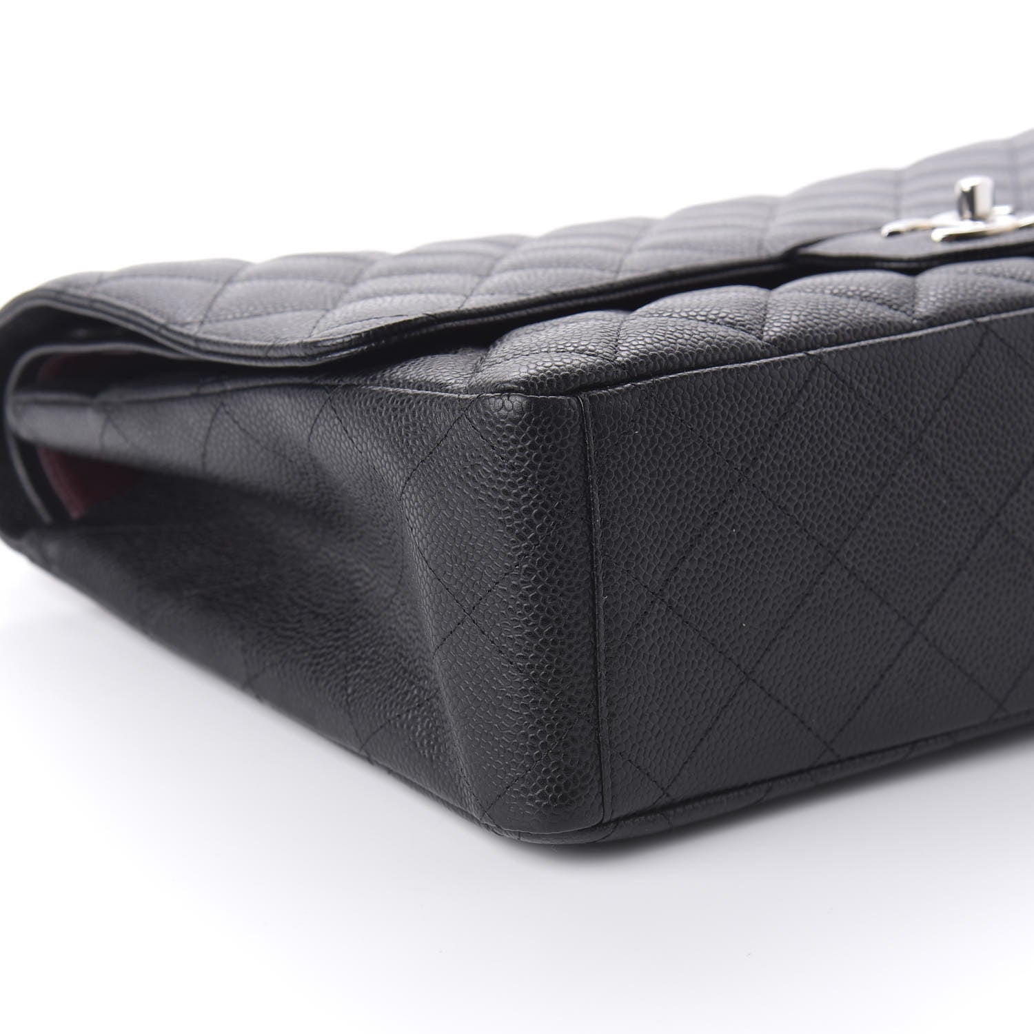 Chanel Caviar Quilted Maxi Double Flap Black 6 of 10