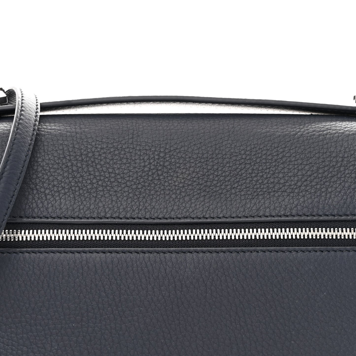 Tender Calfskin Extra Pocket L27 Argo Blue Melange