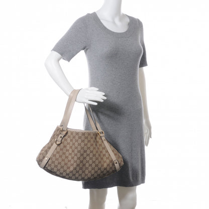 Gucci Monogram Medium Abbey Shoulder Bag Ivory 2 of 8