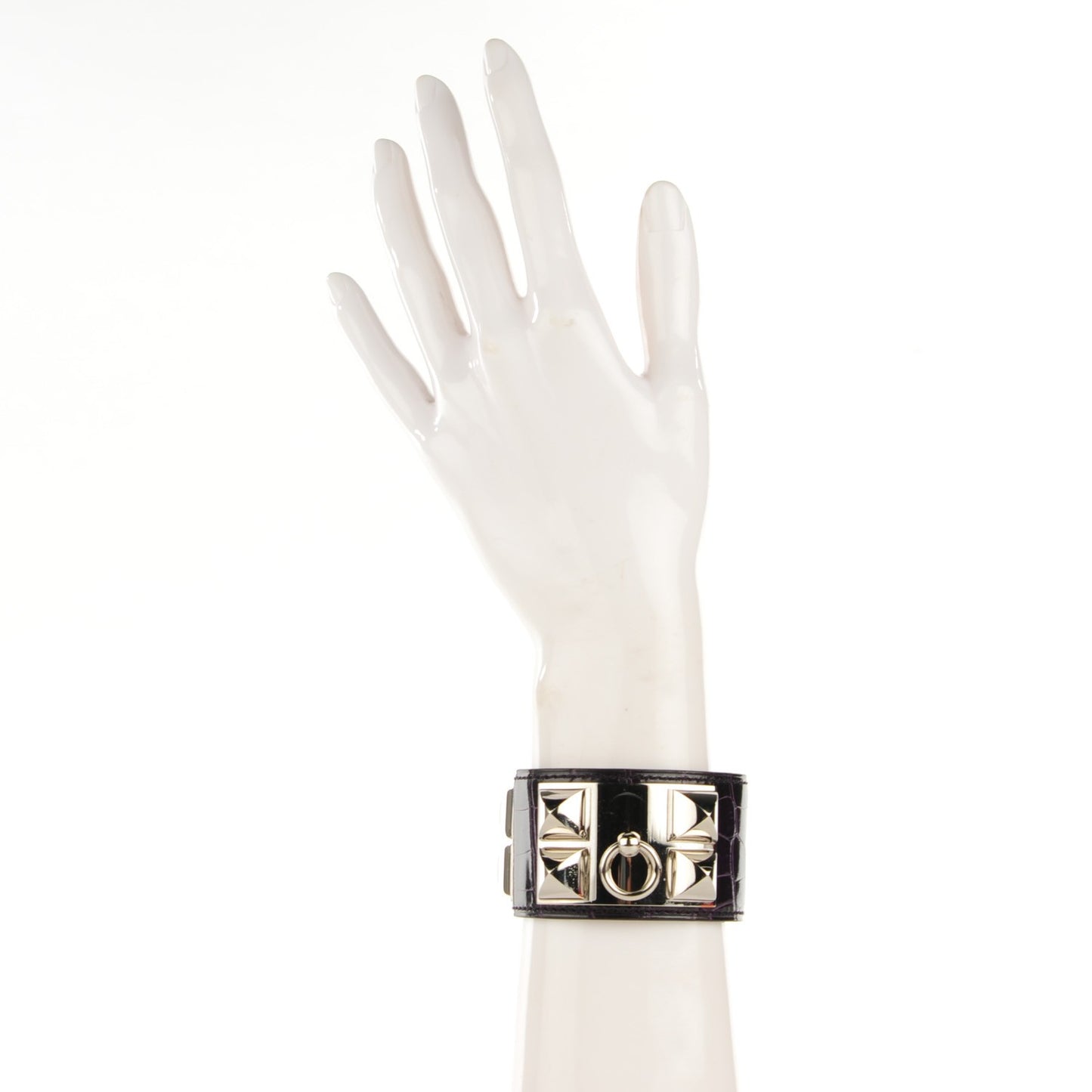 Shiny Alligator Collier De Chien CDC S Bracelet Amethyst