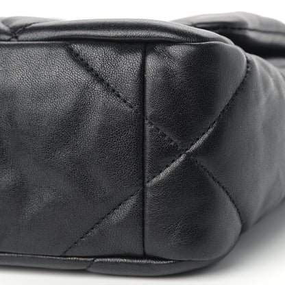 Chanel Lambskin Quilted Medium Chanel 19 Flap Black 9 of 9