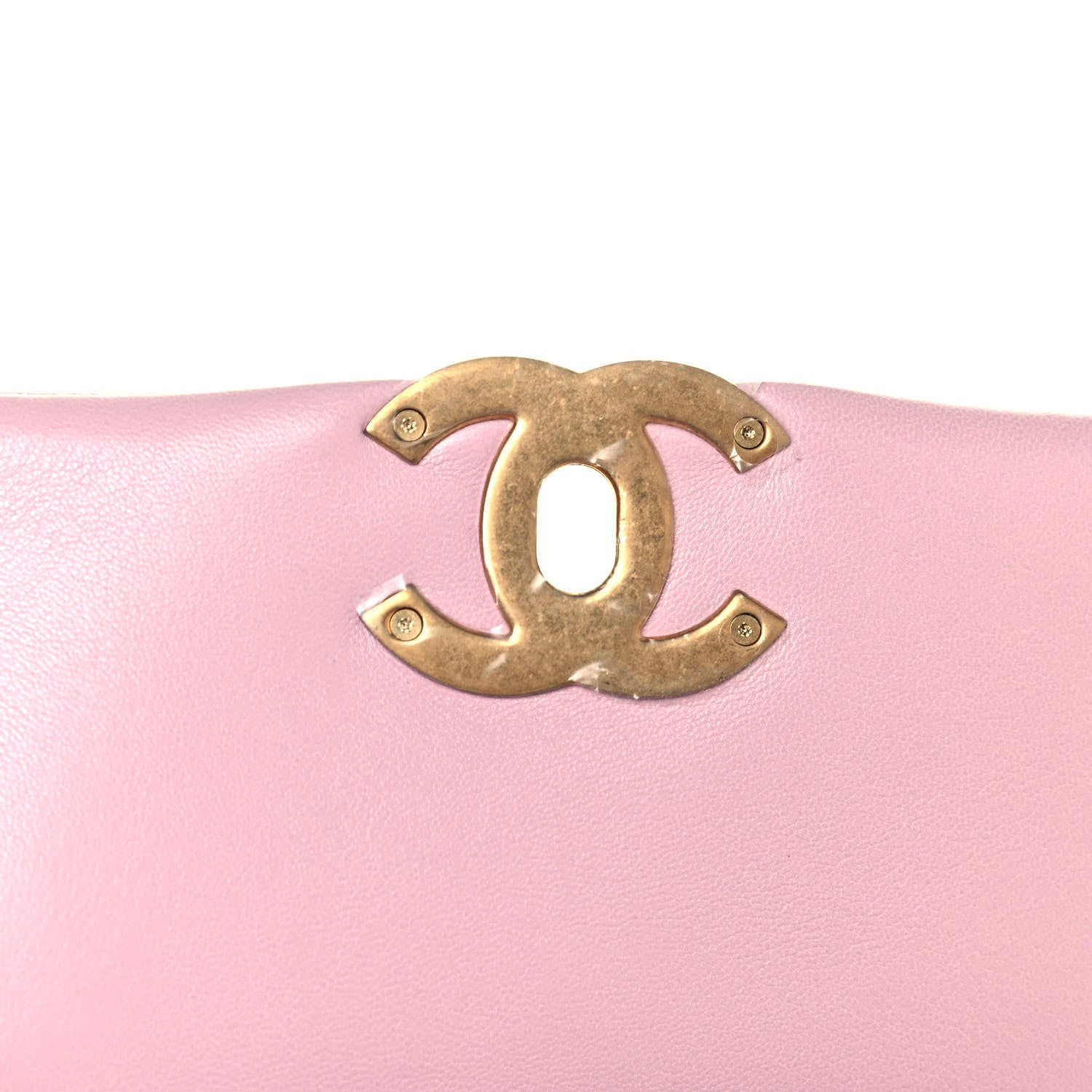 Chanel Lambskin Quilted Medium Chanel 19 Flap Light Pink 11 of 12