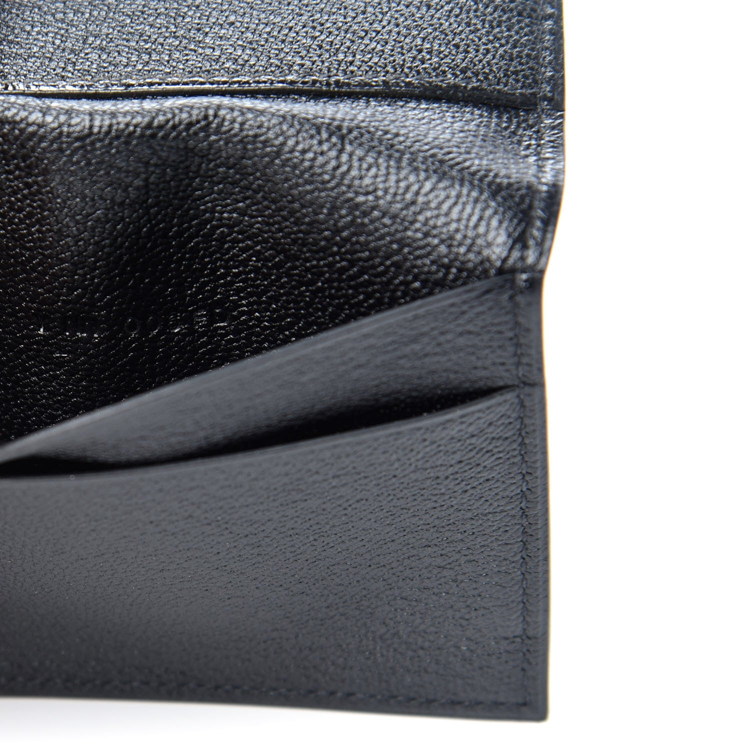 Hermes Chevre Mysore Clic Mini Card Holder Black 7 of 8