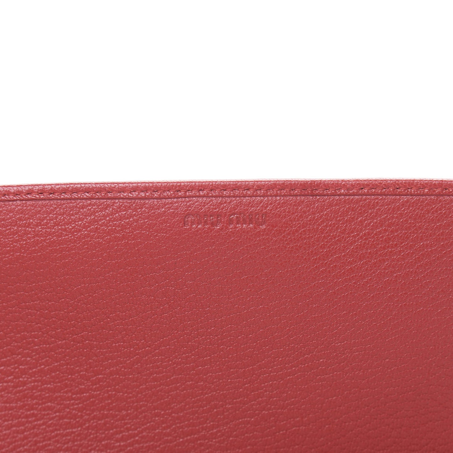 Goatskin Madras Bicolor Wallet On Chain Fuoco Bruyere
