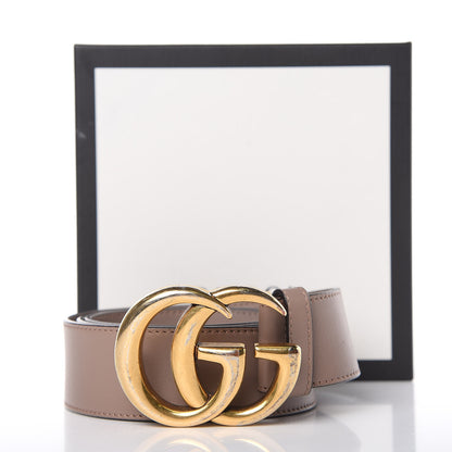 Gucci Calfskin Double G 40mm Belt 90 36 Porcelain Rose 10 of 10
