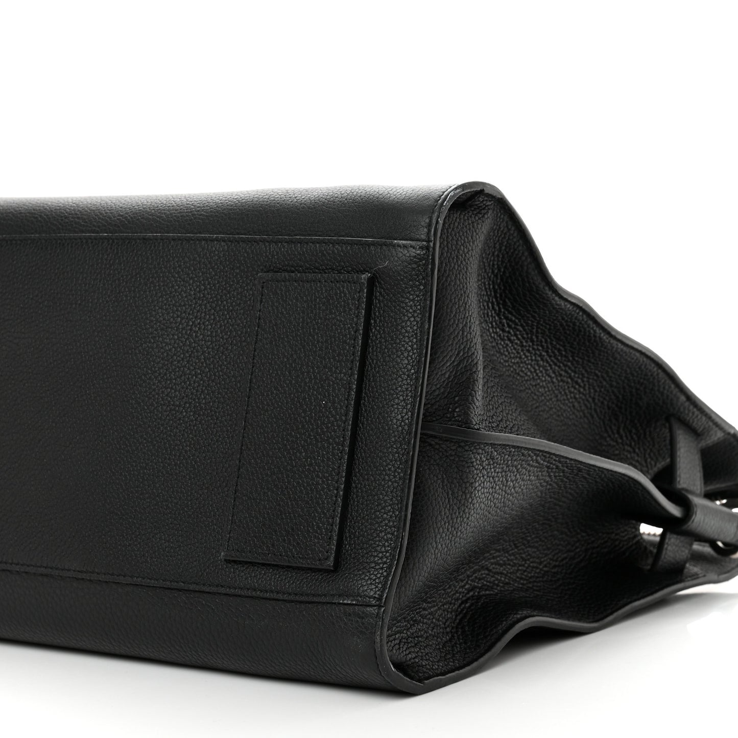 Grained Calfskin Medium Souple Sac De Jour Duffle Black