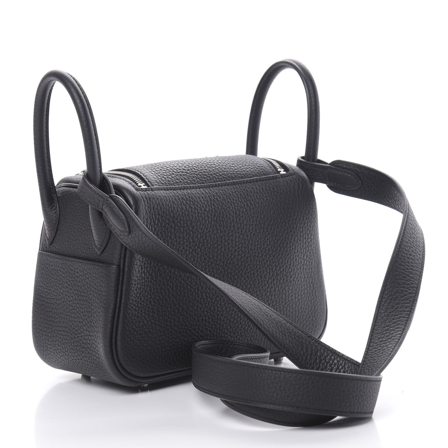 Taurillon Clemence Mini Lindy 20 Black