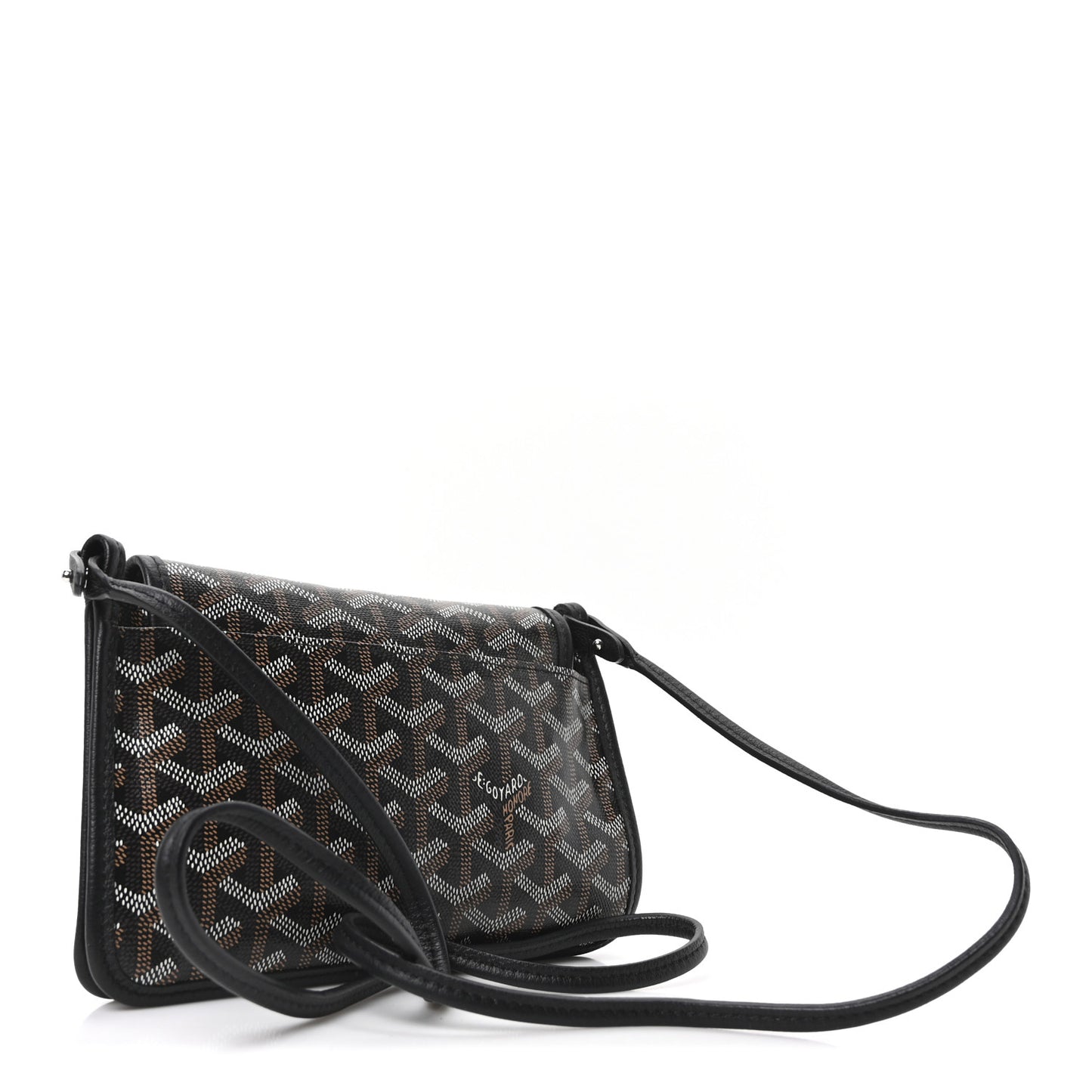 Goyardine Plumet Wallet Clutch Black