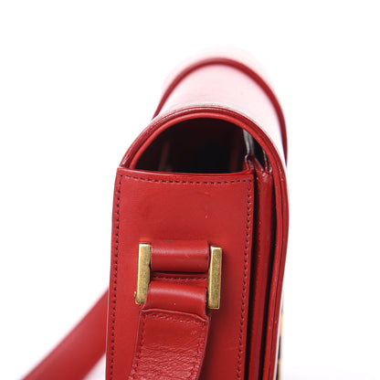 Saint Laurent Smooth Calfskin Medium Classic Monogram Universite Bag Red 11 of 19