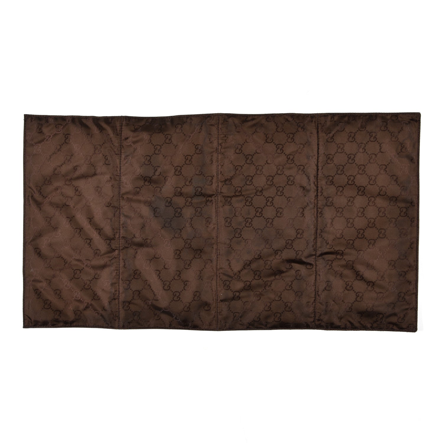 Gucci GG Plus Monogram Messenger Diaper Bag Dark Brown 21 of 23