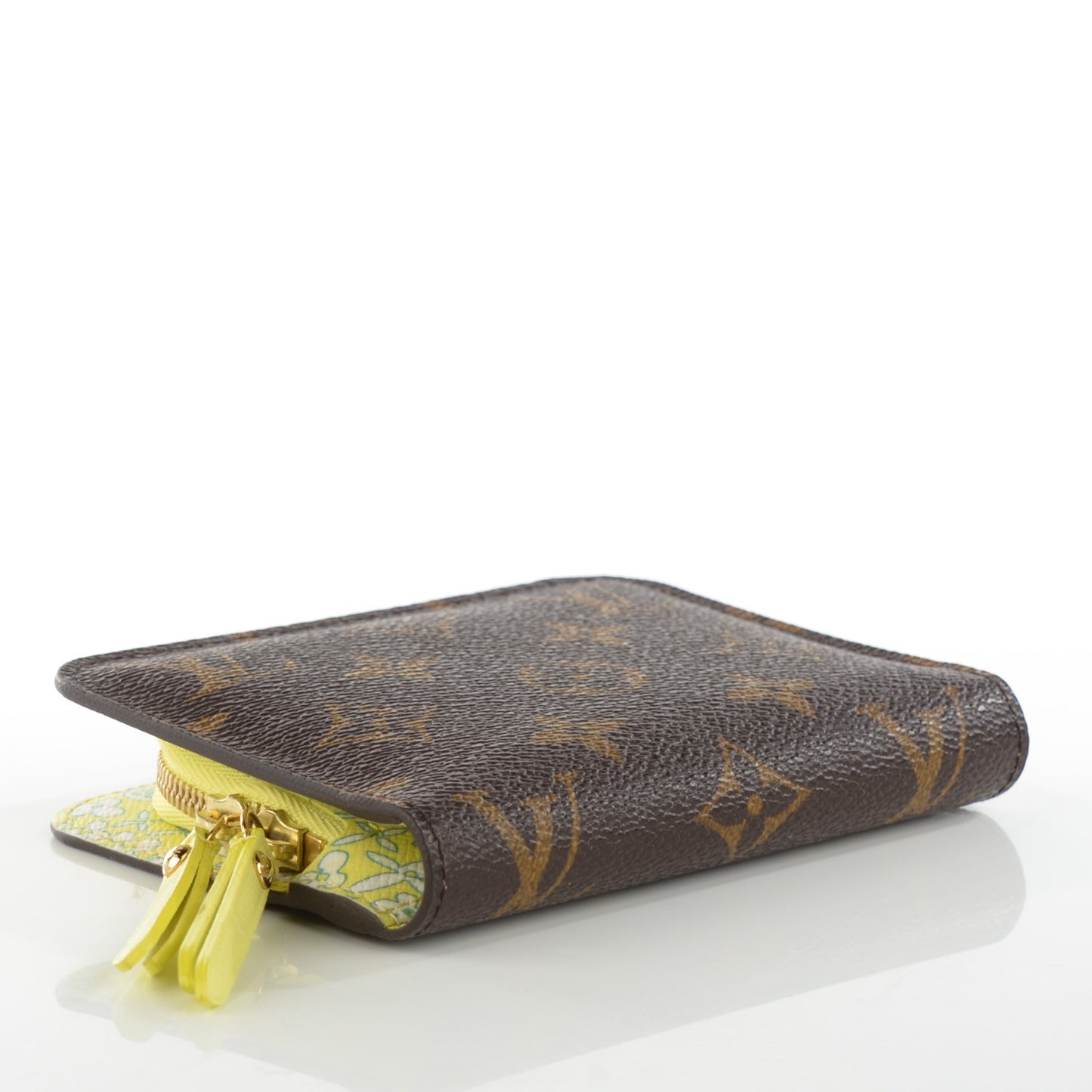 Monogram Fleuri Insolite Wallet PM Yellow