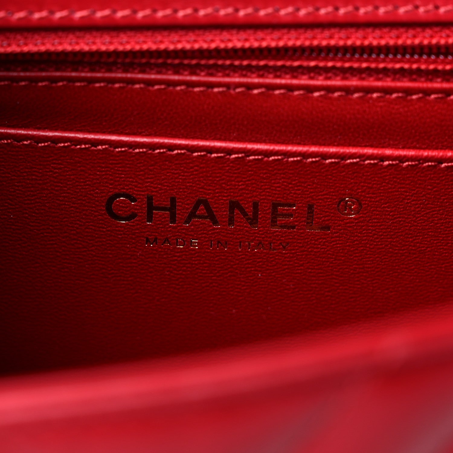 Chanel Aged Calfskin Chevron Quilted 2.55 Reissue Mini Flap Dark Red 6 of 11
