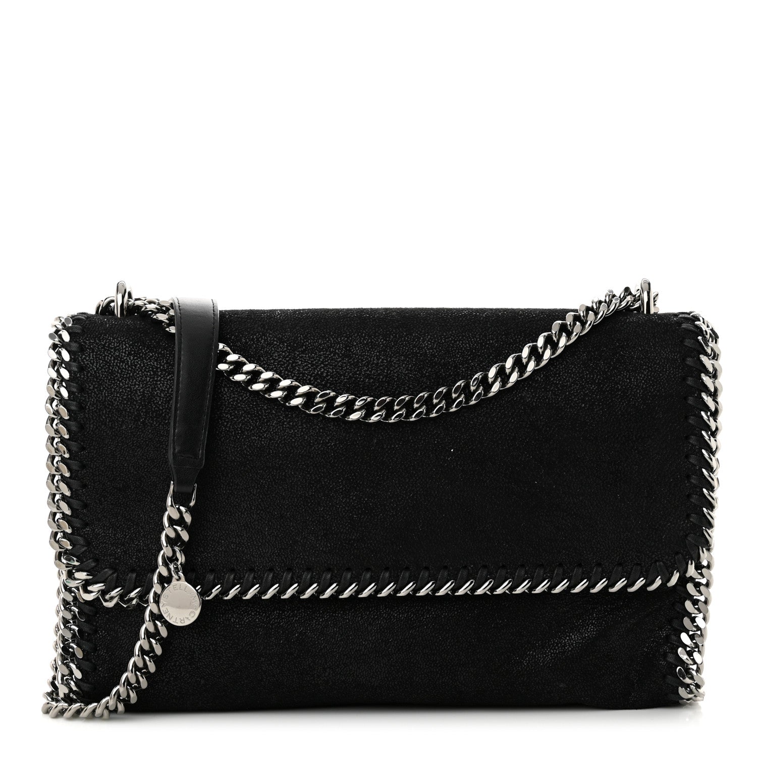 Stella McCartney Shaggy Deer Falabella Messenger Black 1 of 10