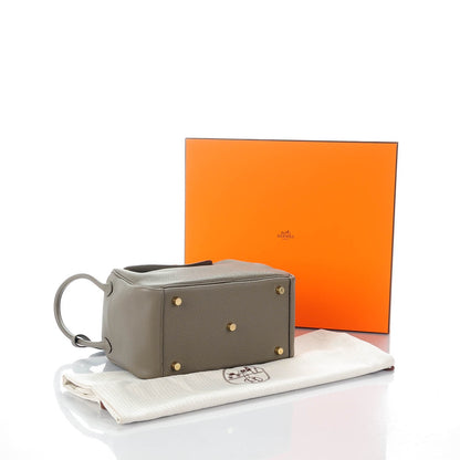 Hermes Taurillon Clemence Lindy 26 Etain 3 of 11
