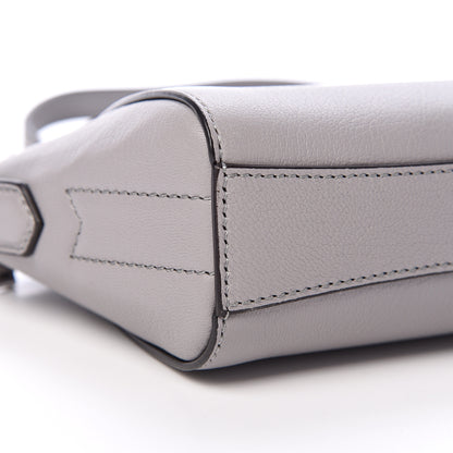 Givenchy Sugar Goatskin Nano Antigona Pearl Grey 8 of 10