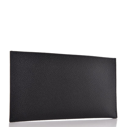 Louis Vuitton Calfskin Felicie Chain Wallet Card Holder Insert Black 3 of 6