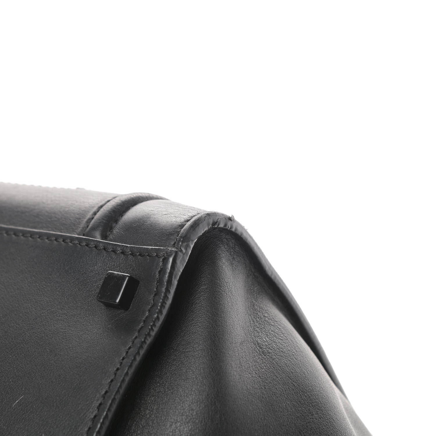 Celine Smooth Calfskin Medium Phantom Luggage Black 10 of 17