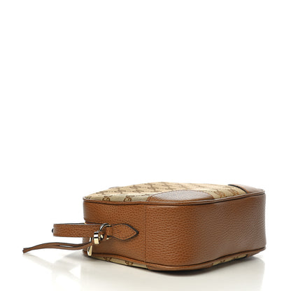 Gucci Monogram Mini Bree Messenger Bag Beige Tabacco 3 of 9