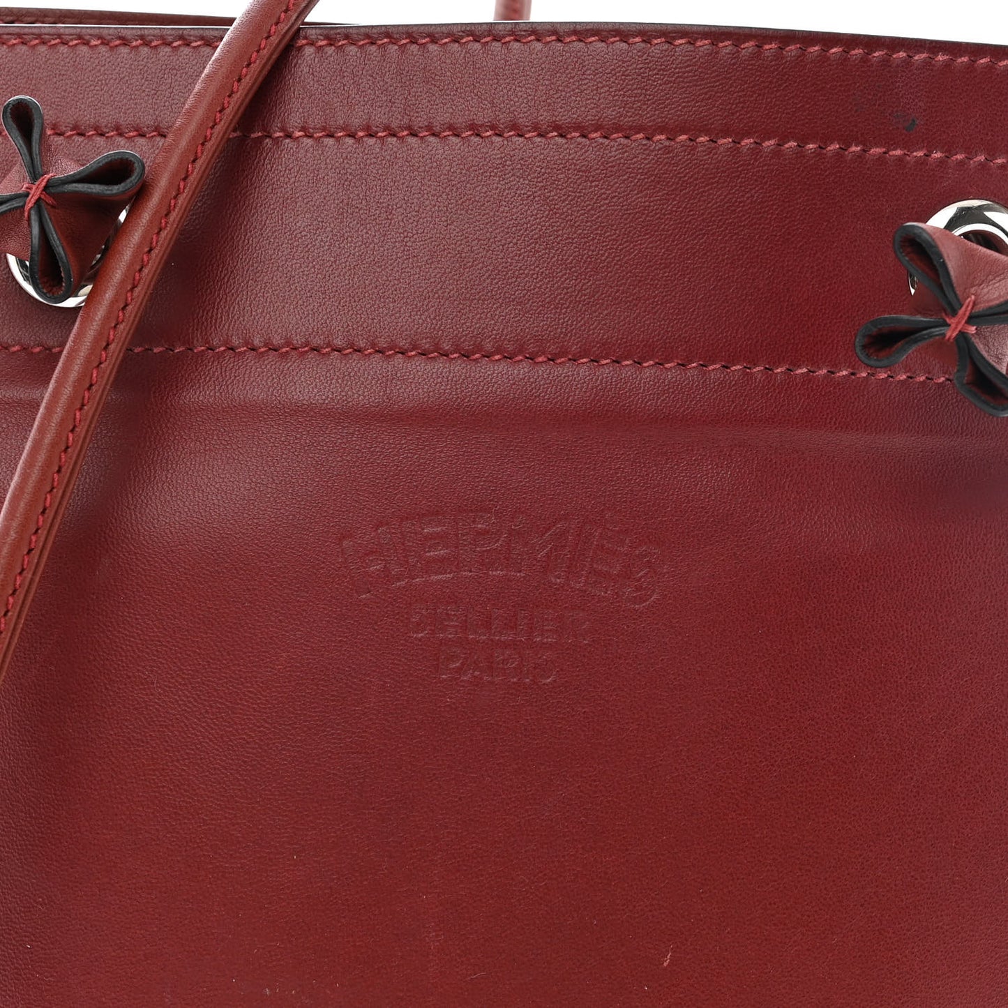 Milo Lambskin Swift Mini Aline Rouge H