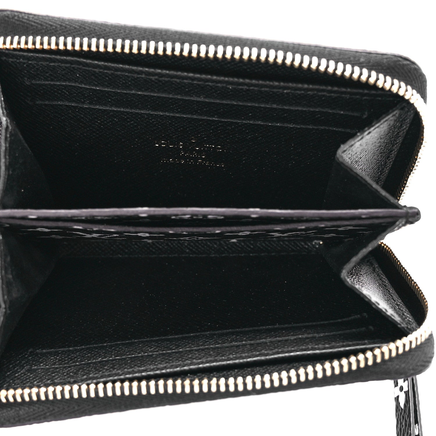 Louis Vuitton Monogram Giant Jungle Zippy Coin Purse Black 5 of 11