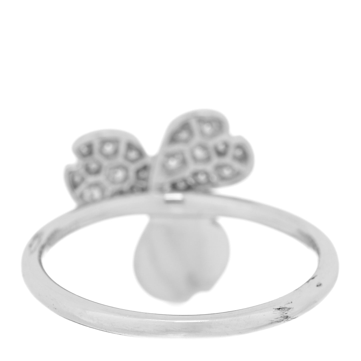 Platinum Diamond Paper Flowers Ring 52 6