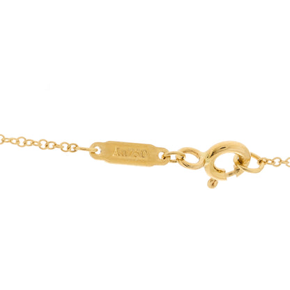 Tiffany 18K Yellow Gold Twist Heart Pendant Necklace 6 of 8