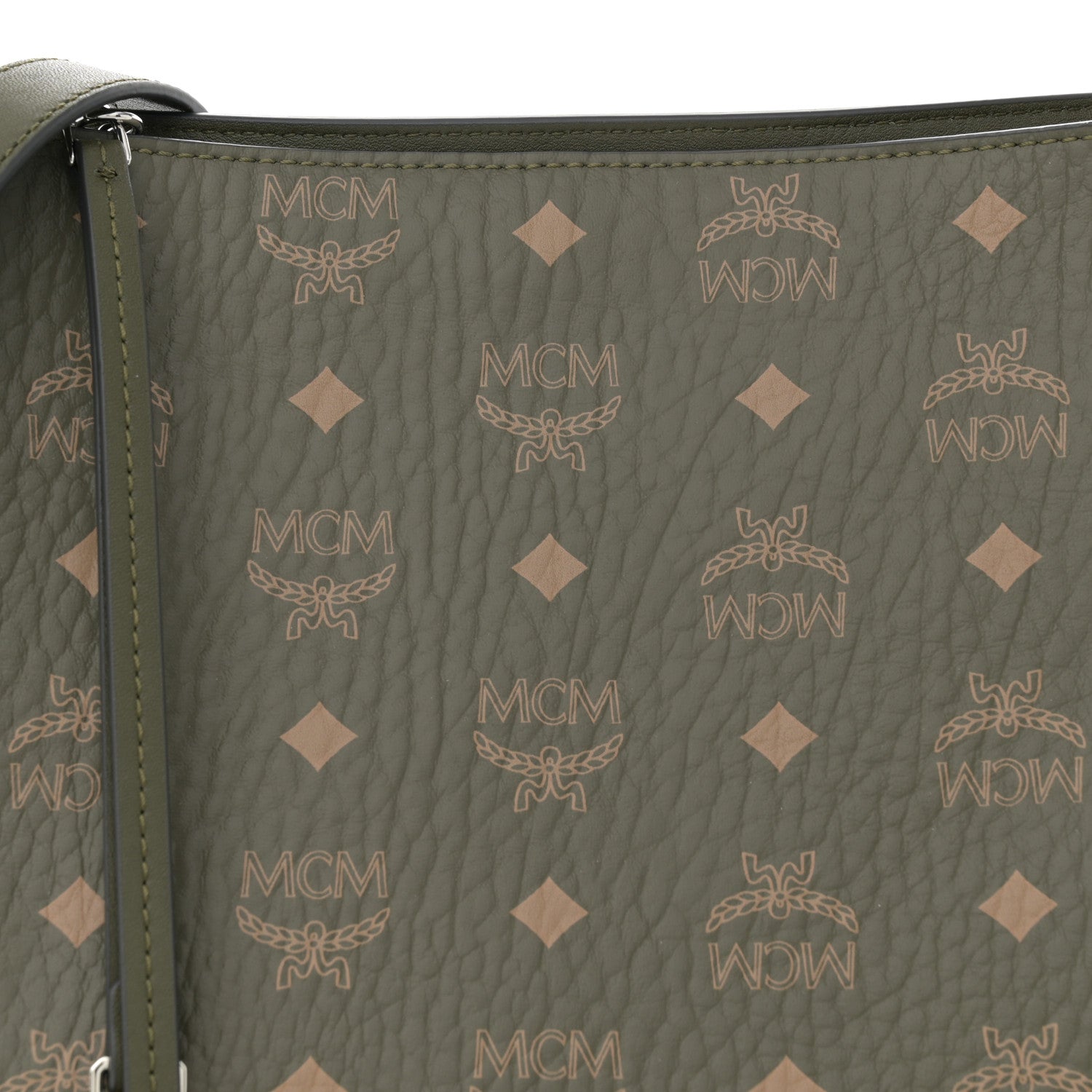 MCM Visetos Medium Aren Hobo Sea Turtle 8 of 10