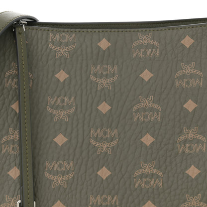 MCM Visetos Medium Aren Hobo Sea Turtle 8 of 10