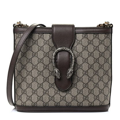 Gucci GG Supreme Monogram Medium Dionysus Bucket Bag Beige New Acero 1 of 4