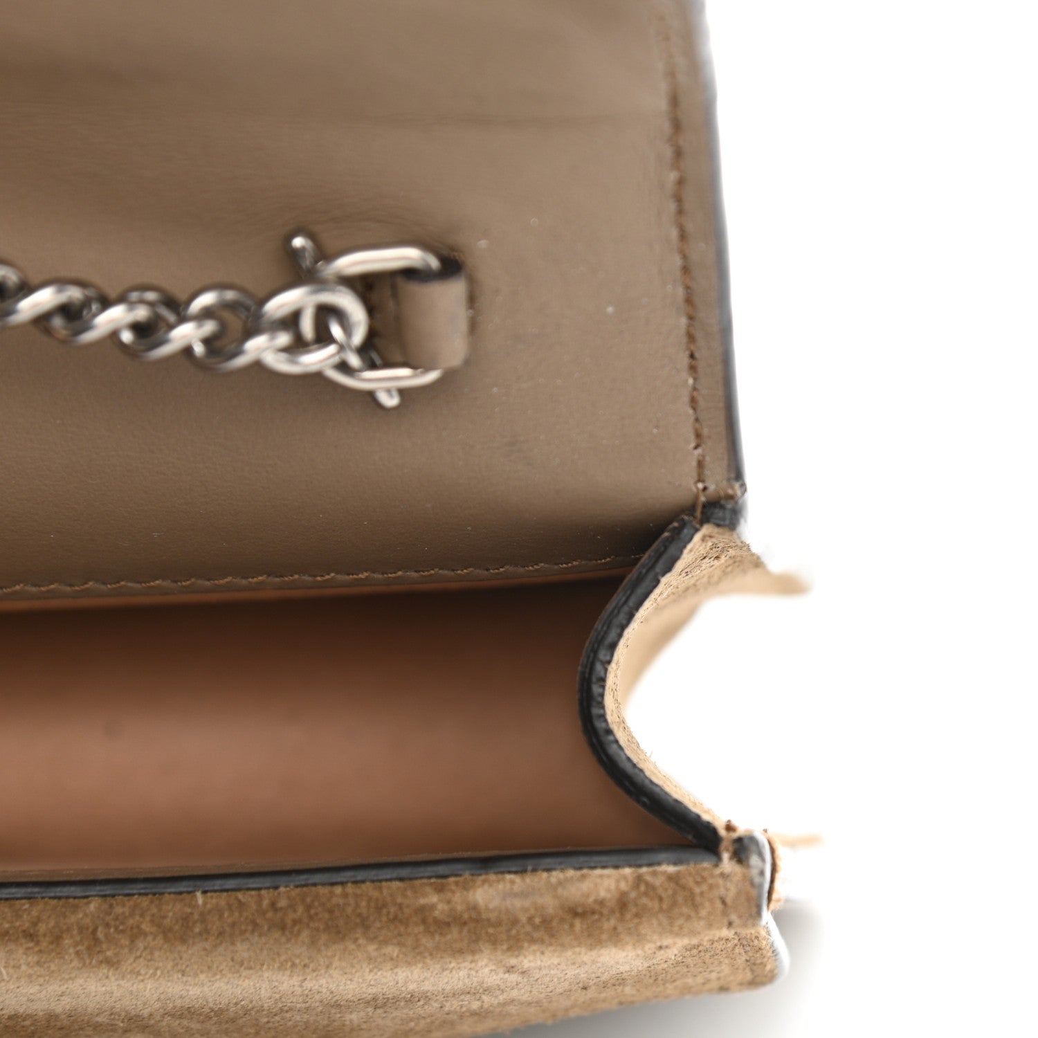 Gucci GG Supreme Monogram Super Mini Dionysus Shoulder Bag Taupe 10 of 11