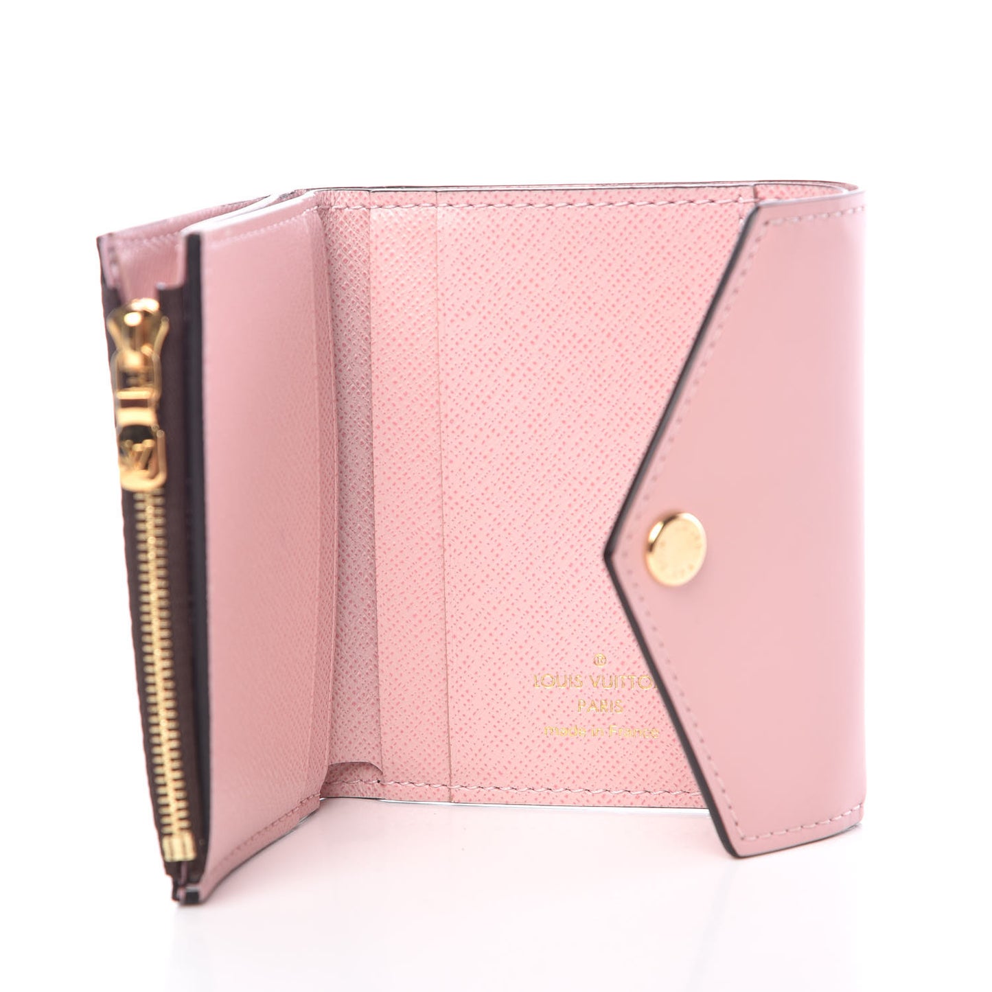 Monogram Zoe Wallet Rose Ballerine