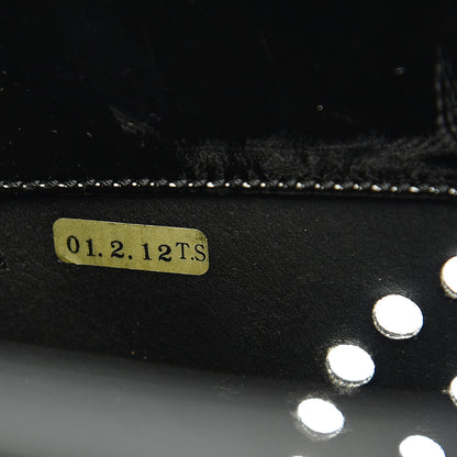 Chanel Patent Perforated CC Handle Bag Black 7 of 15