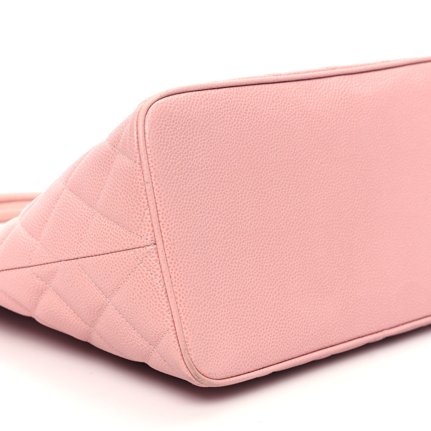 Caviar Quilted Medallion Tote Light Pink