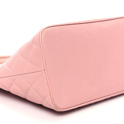 Chanel Caviar Quilted Medallion Tote Light Pink 9 of 11