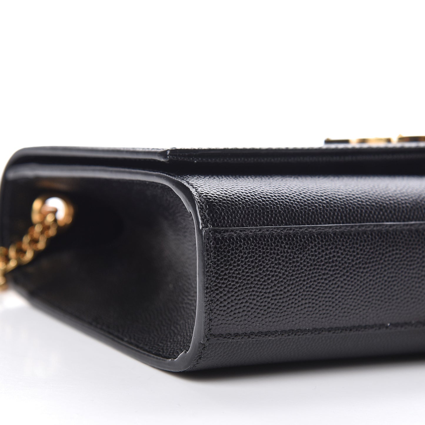 Grain De Poudre Medium Classic Monogram Kate Tassel Satchel Black