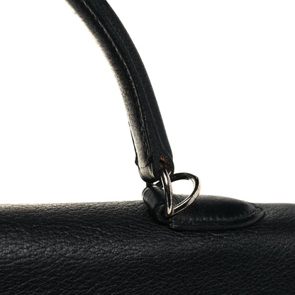 Hermes Taurillon Clemence Kelly Retourne 35 Black 15 of 19