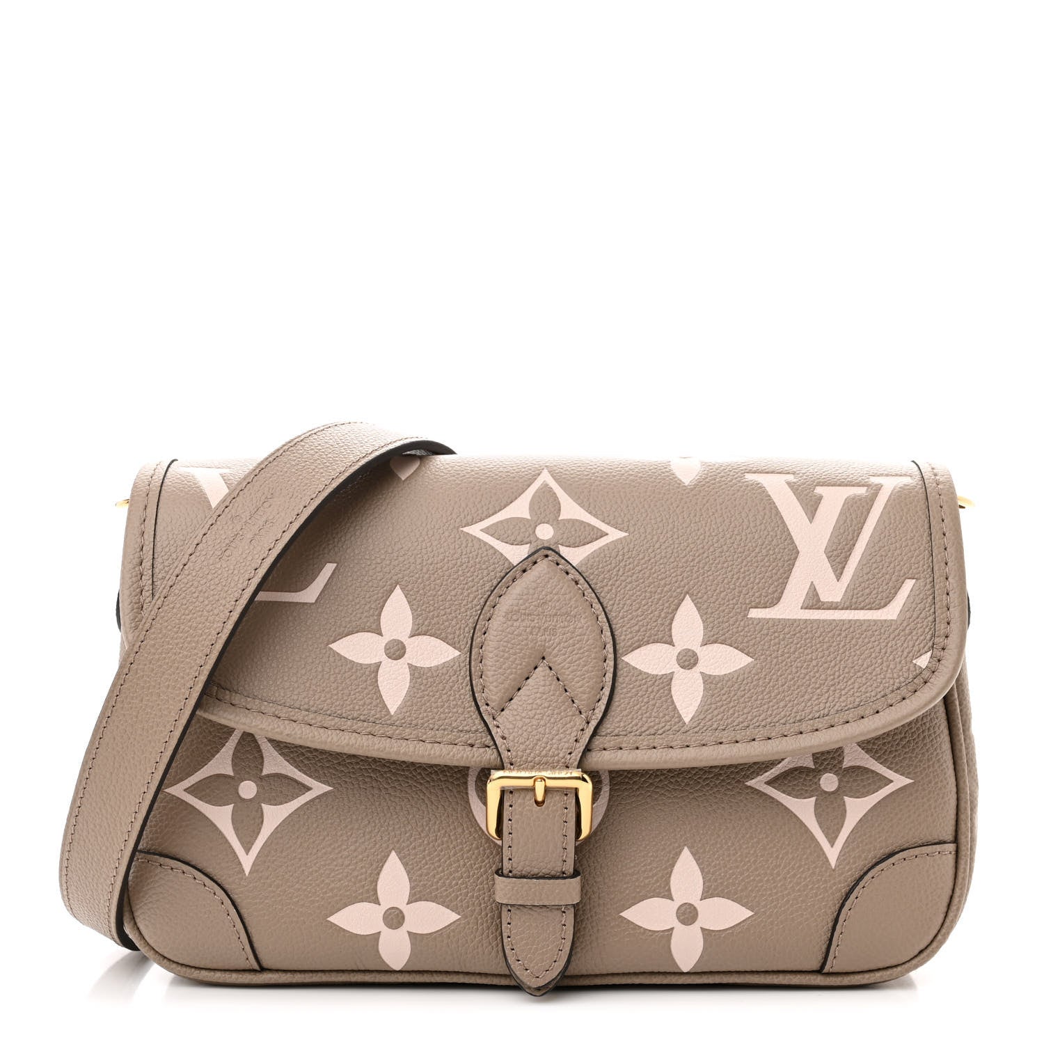 Louis Vuitton Empreinte Monogram Giant Diane Tourterelle Creme 1 of 10