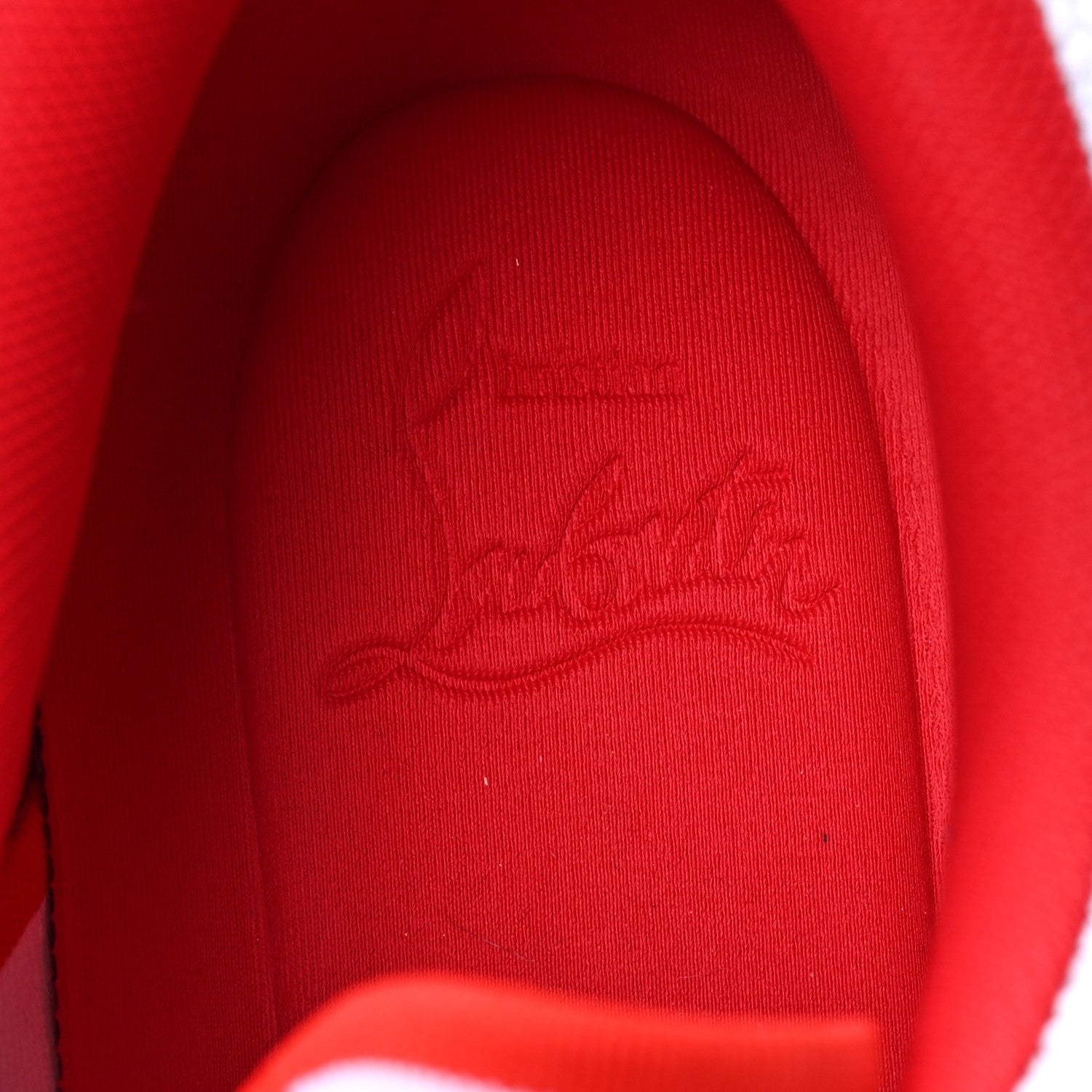 Christian Louboutin Calfskin Suede Nappa Mens Astroloubi Basketball Sneakers 42.5 White Red 5 of 7