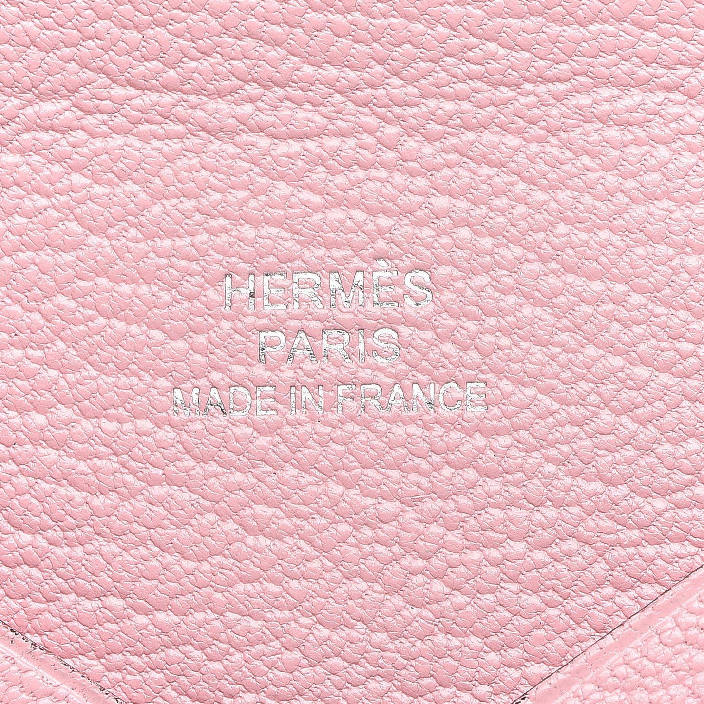 Chevre Mysore Calvi Card Case Rose Sakura